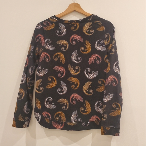H&M Black Iguana Jumper (XS) - Picture 2 of 4